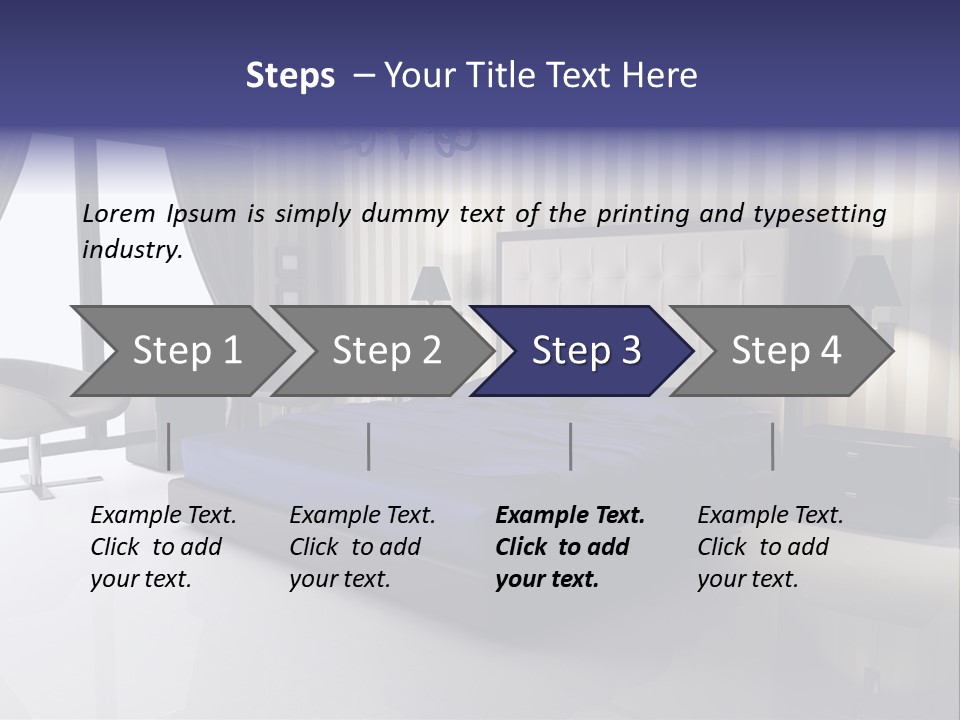 Stylish Relax Sleep PowerPoint Template