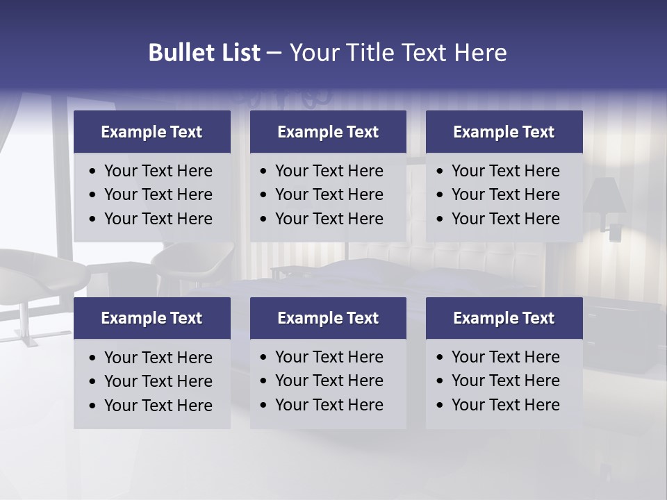 Stylish Relax Sleep PowerPoint Template