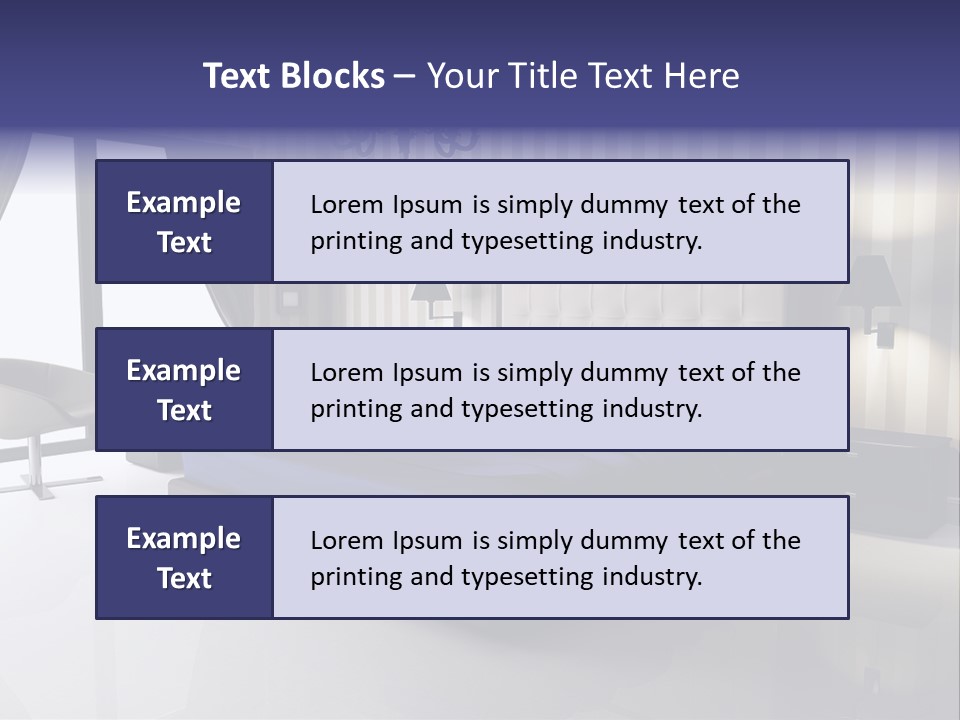 Stylish Relax Sleep PowerPoint Template