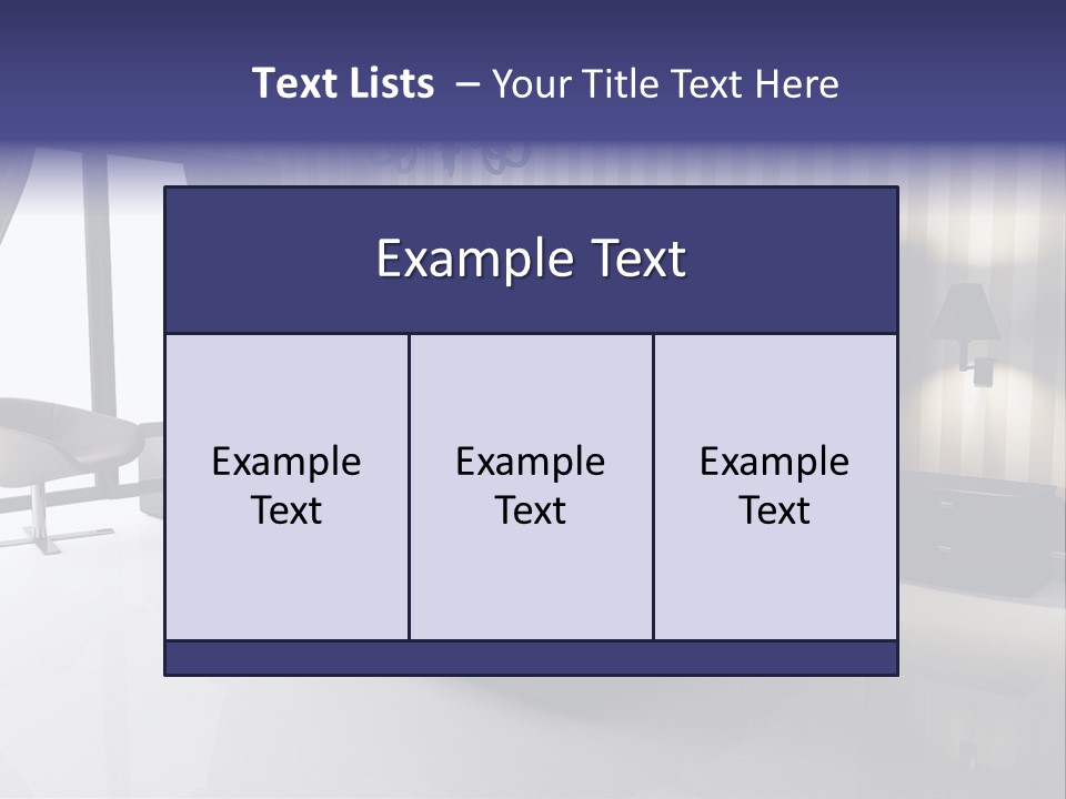 Stylish Relax Sleep PowerPoint Template
