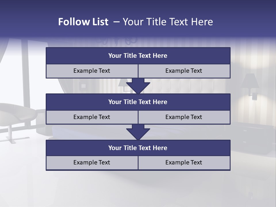 Stylish Relax Sleep PowerPoint Template