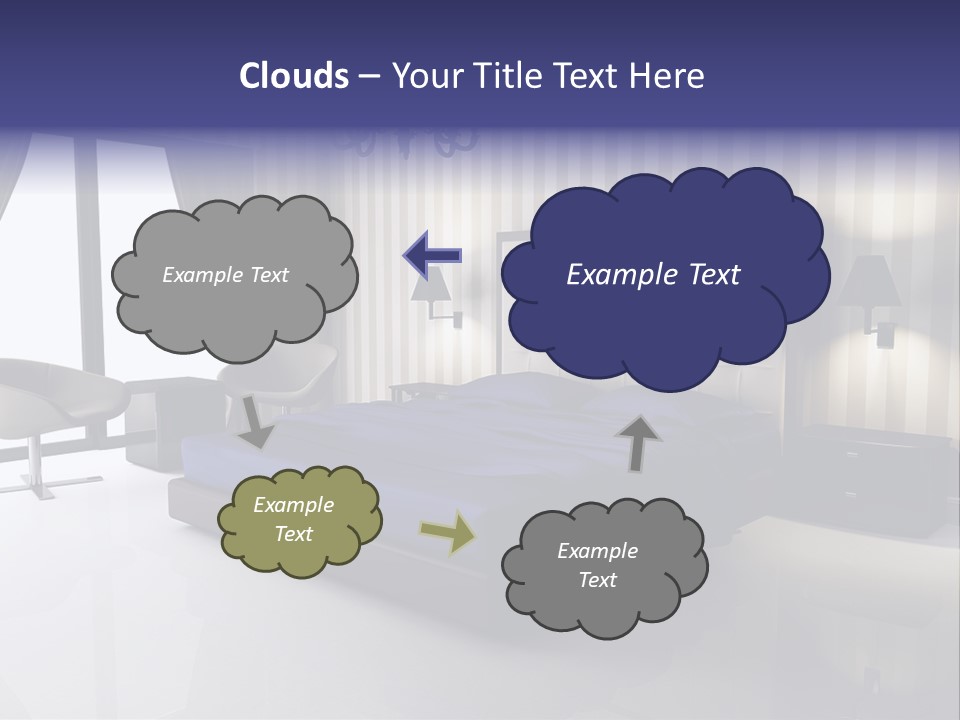 Stylish Relax Sleep PowerPoint Template