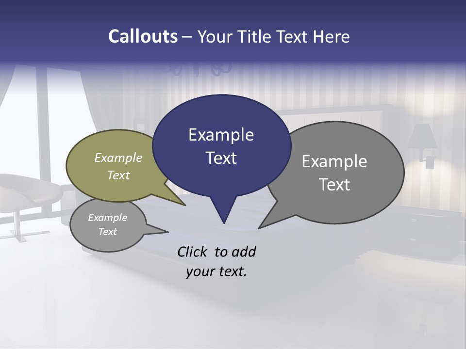 Stylish Relax Sleep PowerPoint Template