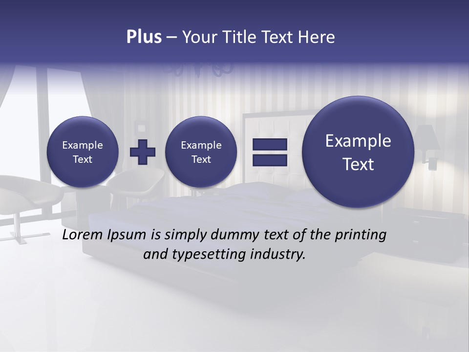 Stylish Relax Sleep PowerPoint Template
