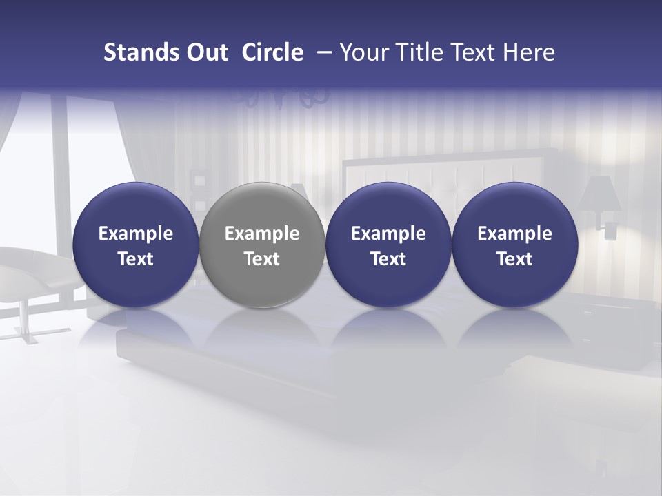 Stylish Relax Sleep PowerPoint Template