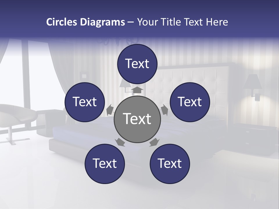 Stylish Relax Sleep PowerPoint Template