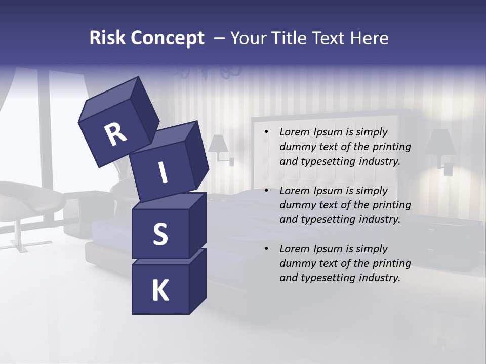 Stylish Relax Sleep PowerPoint Template