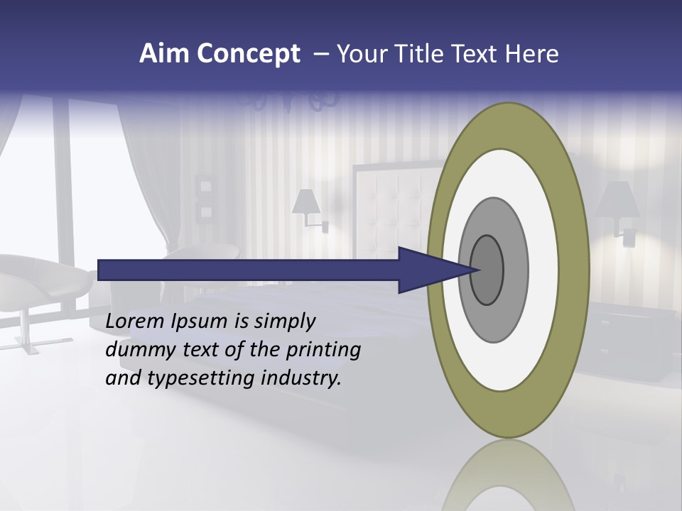 Stylish Relax Sleep PowerPoint Template