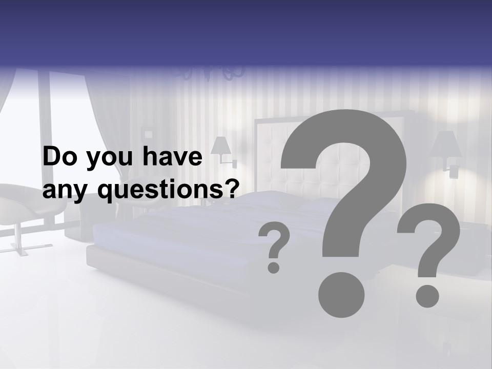 Stylish Relax Sleep PowerPoint Template