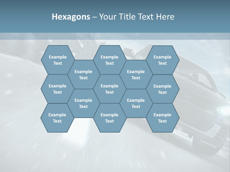 Winterurlaub Reifenwerkstatt Eis PowerPoint Template