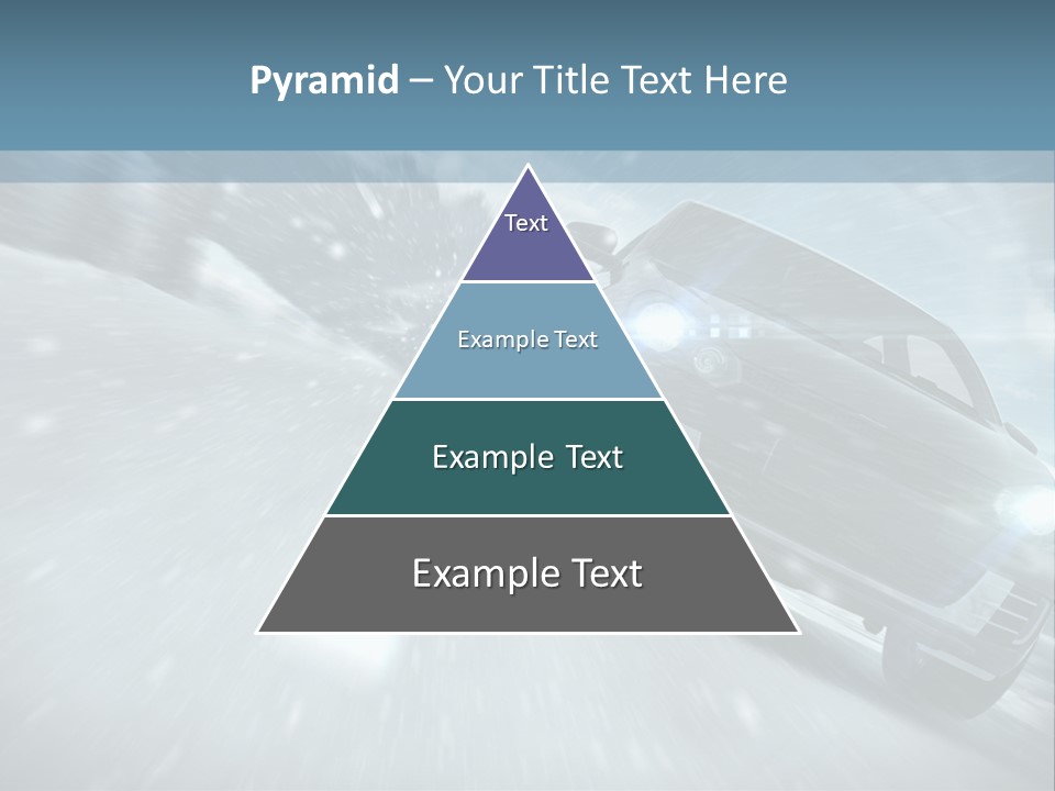 Winterurlaub Reifenwerkstatt Eis PowerPoint Template