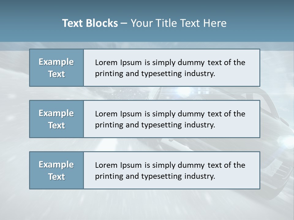 Winterurlaub Reifenwerkstatt Eis PowerPoint Template