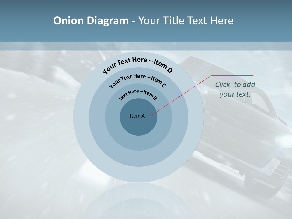 Winterurlaub Reifenwerkstatt Eis PowerPoint Template