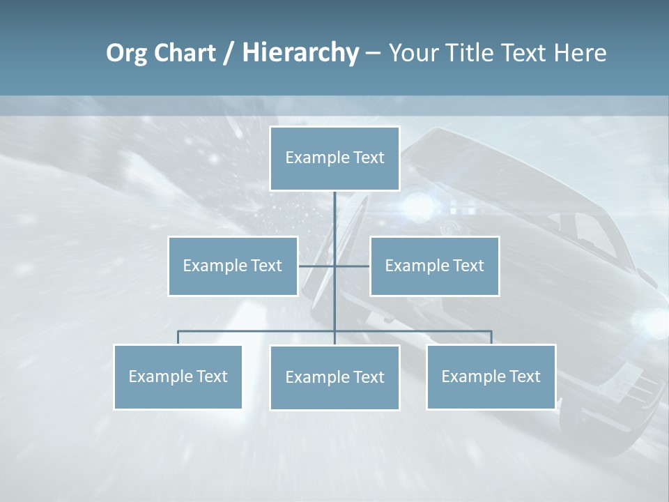 Winterurlaub Reifenwerkstatt Eis PowerPoint Template