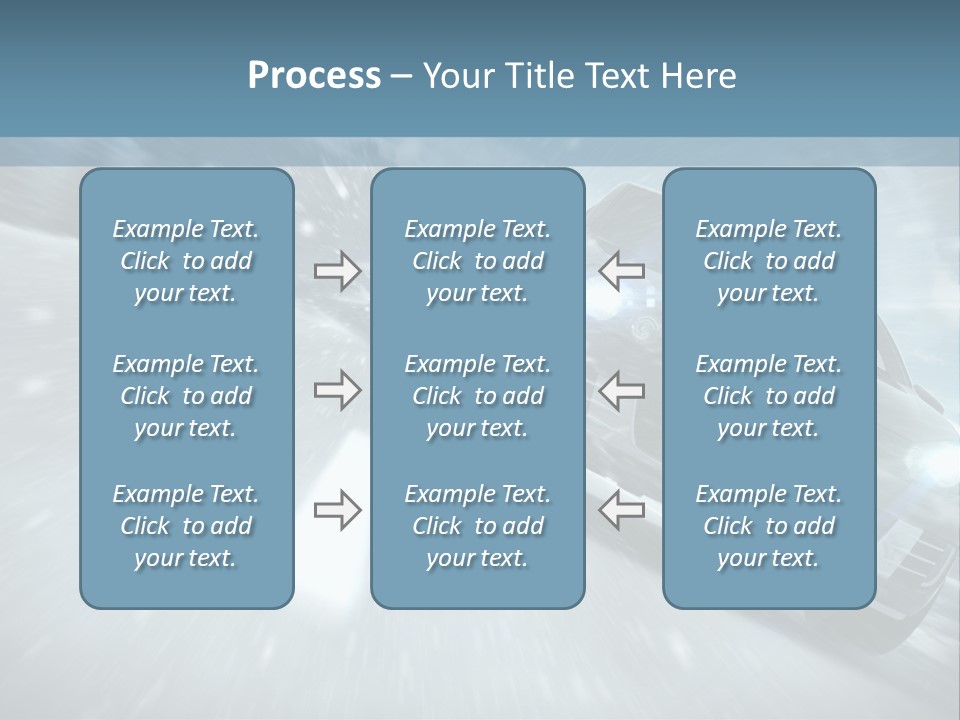 Winterurlaub Reifenwerkstatt Eis PowerPoint Template