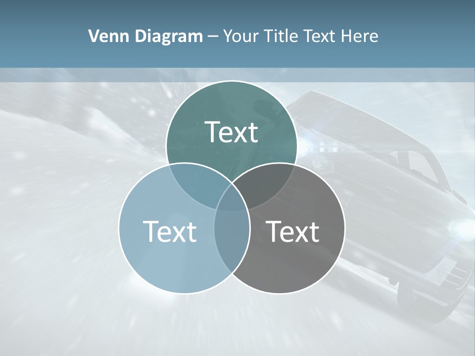 Winterurlaub Reifenwerkstatt Eis PowerPoint Template
