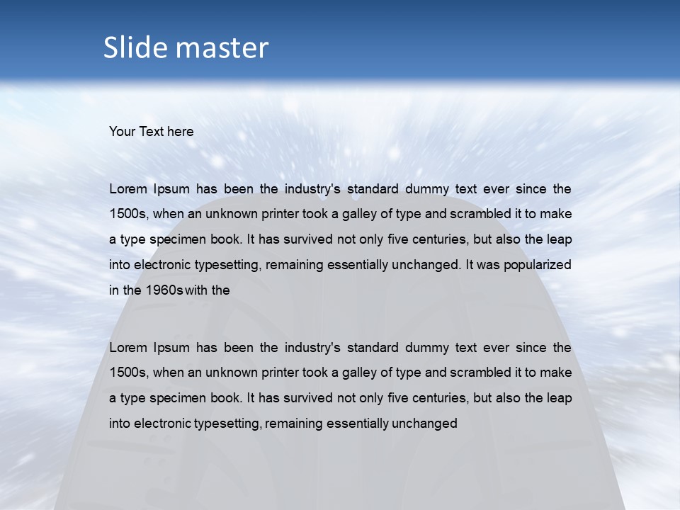 Wechseln Gebirge Sicherheitscheck PowerPoint Template