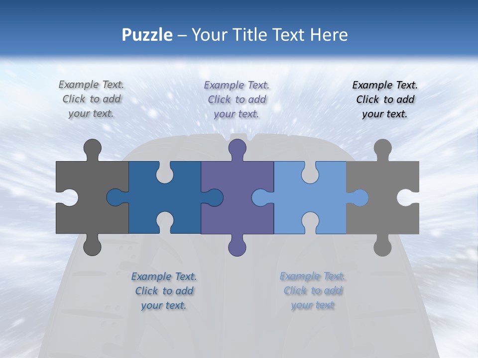 Wechseln Gebirge Sicherheitscheck PowerPoint Template