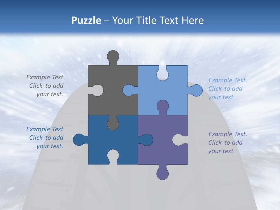 Wechseln Gebirge Sicherheitscheck PowerPoint Template