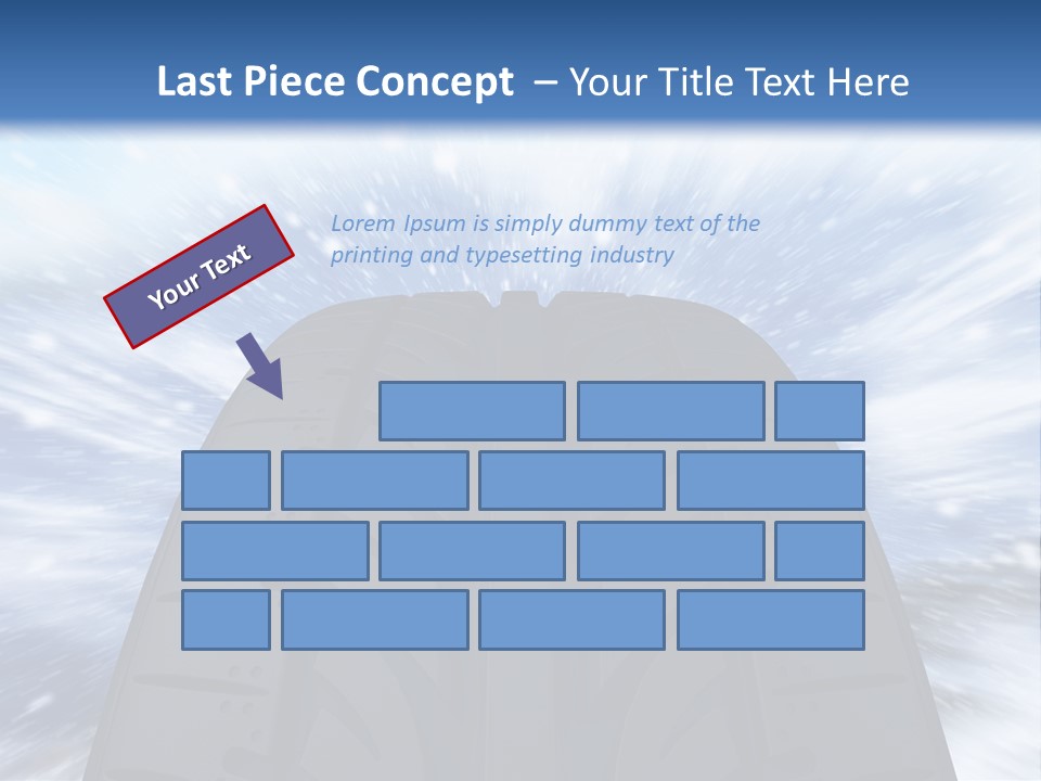 Wechseln Gebirge Sicherheitscheck PowerPoint Template