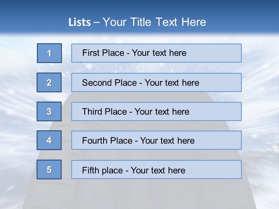 Wechseln Gebirge Sicherheitscheck PowerPoint Template