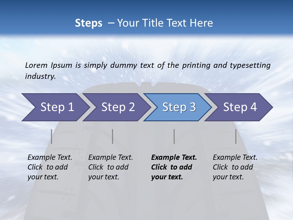 Wechseln Gebirge Sicherheitscheck PowerPoint Template