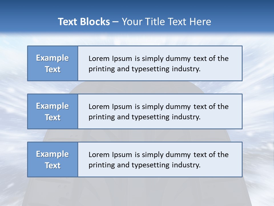 Wechseln Gebirge Sicherheitscheck PowerPoint Template