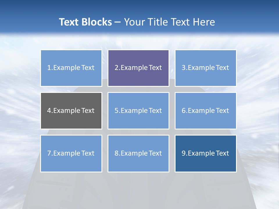 Wechseln Gebirge Sicherheitscheck PowerPoint Template