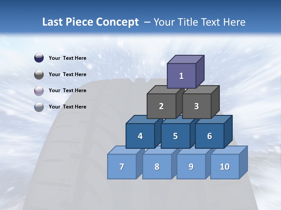 Wechseln Gebirge Sicherheitscheck PowerPoint Template