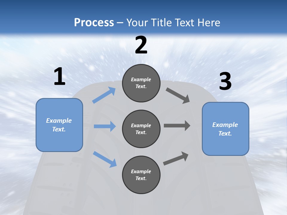 Wechseln Gebirge Sicherheitscheck PowerPoint Template