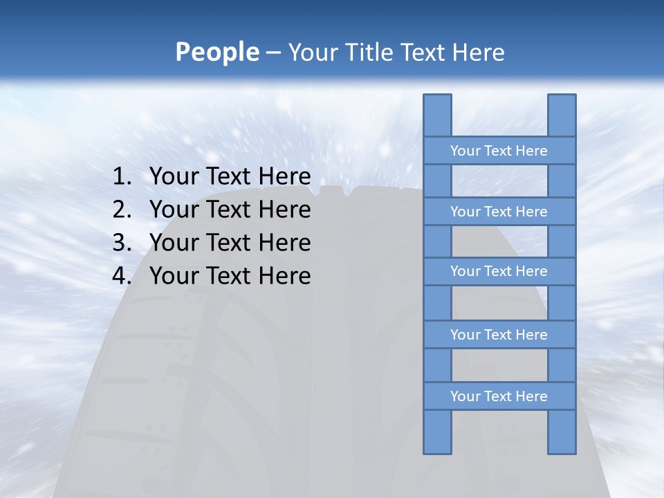Wechseln Gebirge Sicherheitscheck PowerPoint Template