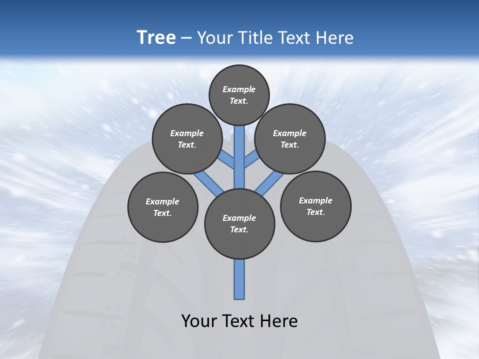 Wechseln Gebirge Sicherheitscheck PowerPoint Template