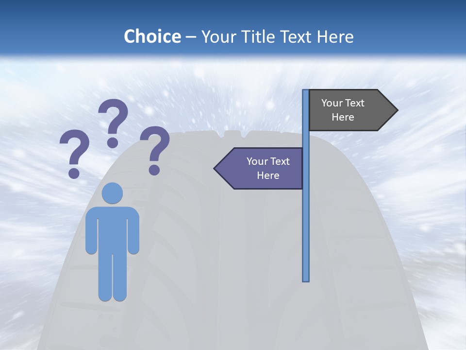 Wechseln Gebirge Sicherheitscheck PowerPoint Template