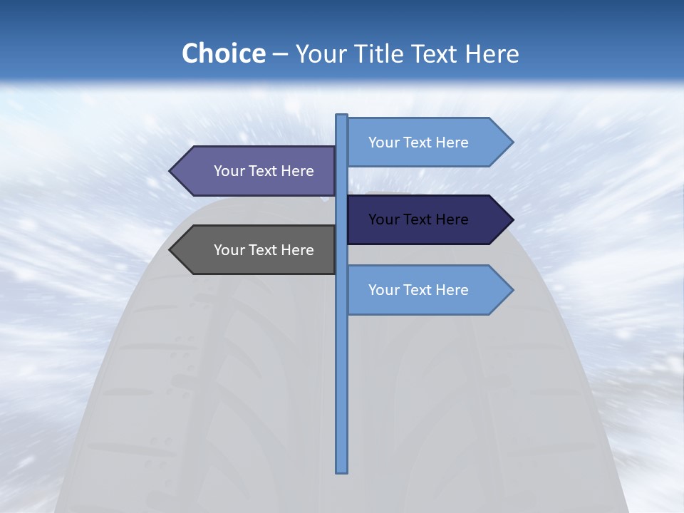 Wechseln Gebirge Sicherheitscheck PowerPoint Template