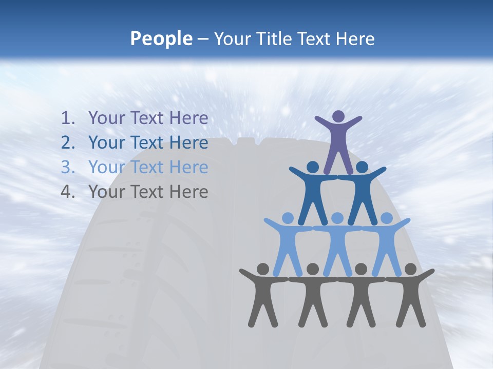 Wechseln Gebirge Sicherheitscheck PowerPoint Template