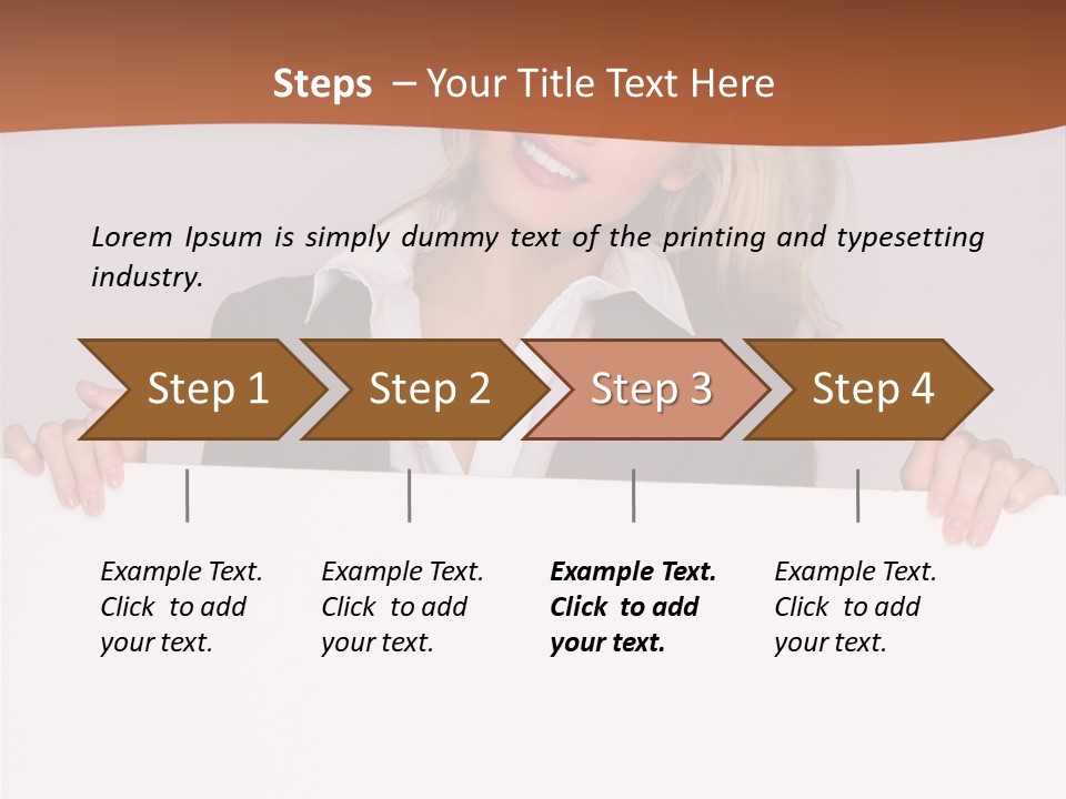 Sign Paper Space PowerPoint Template