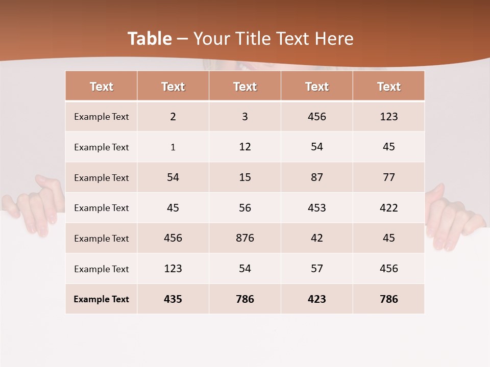 Sign Paper Space PowerPoint Template