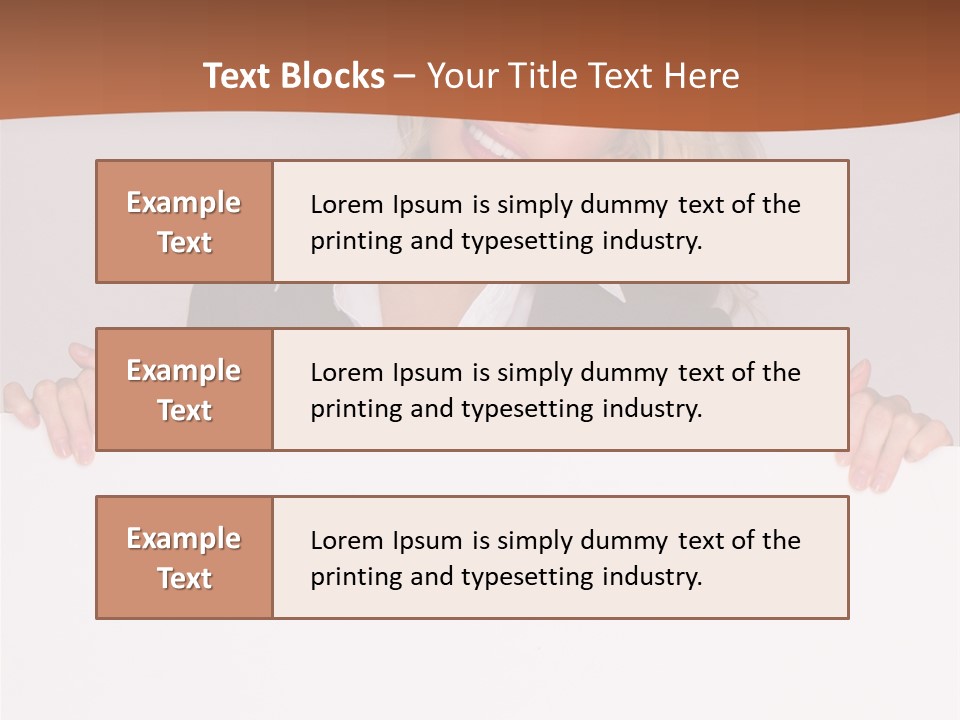 Sign Paper Space PowerPoint Template