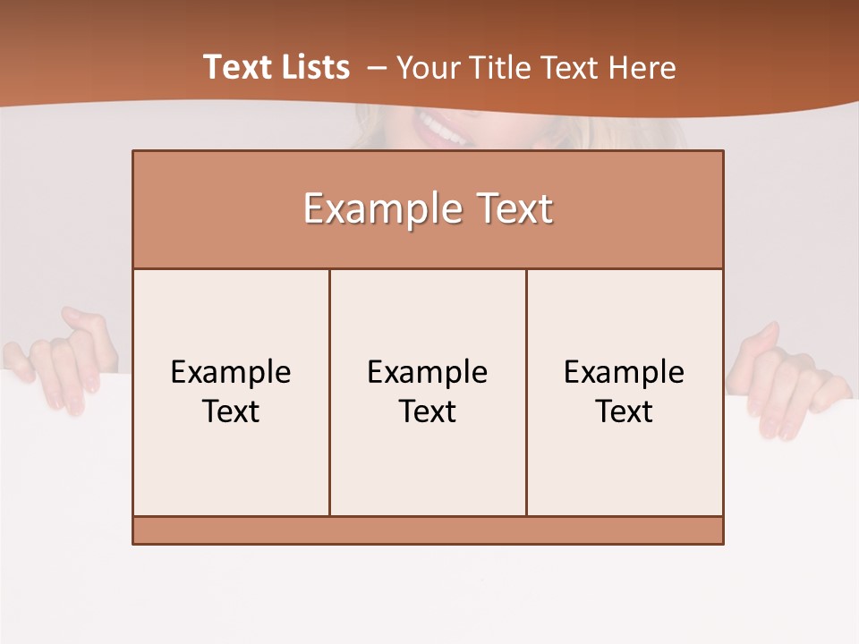 Sign Paper Space PowerPoint Template