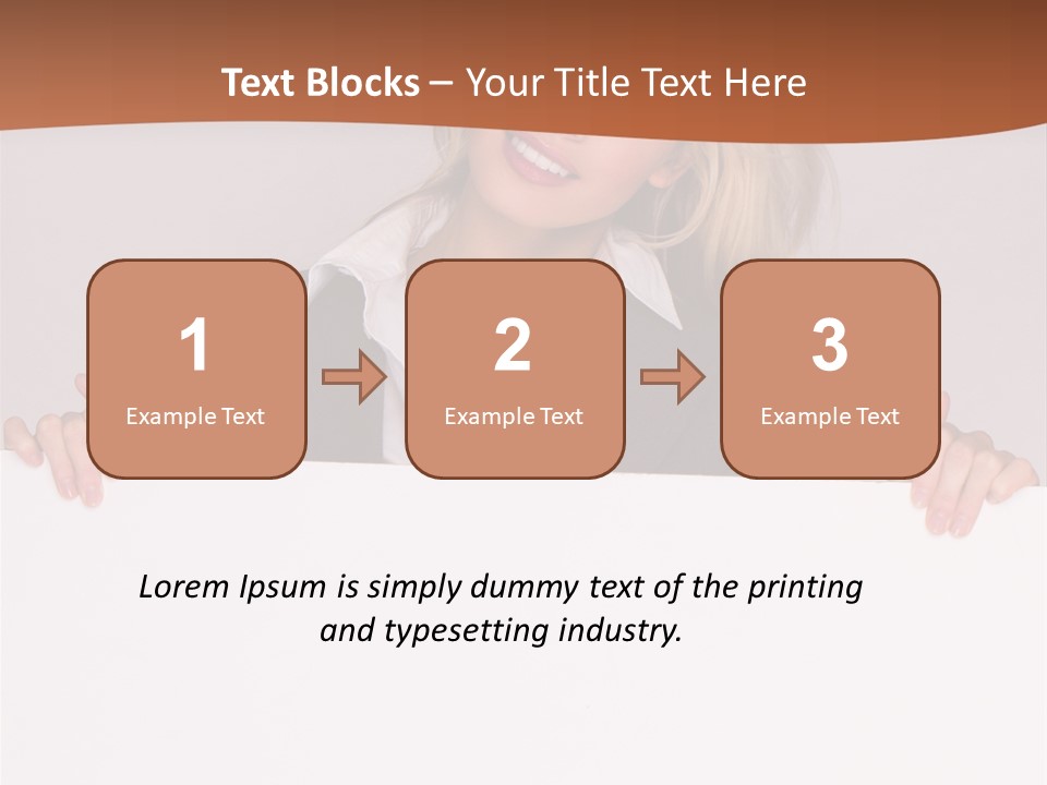 Sign Paper Space PowerPoint Template