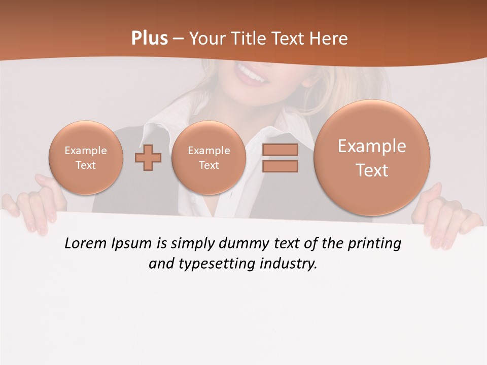 Sign Paper Space PowerPoint Template