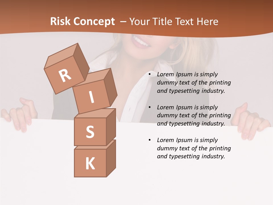 Sign Paper Space PowerPoint Template