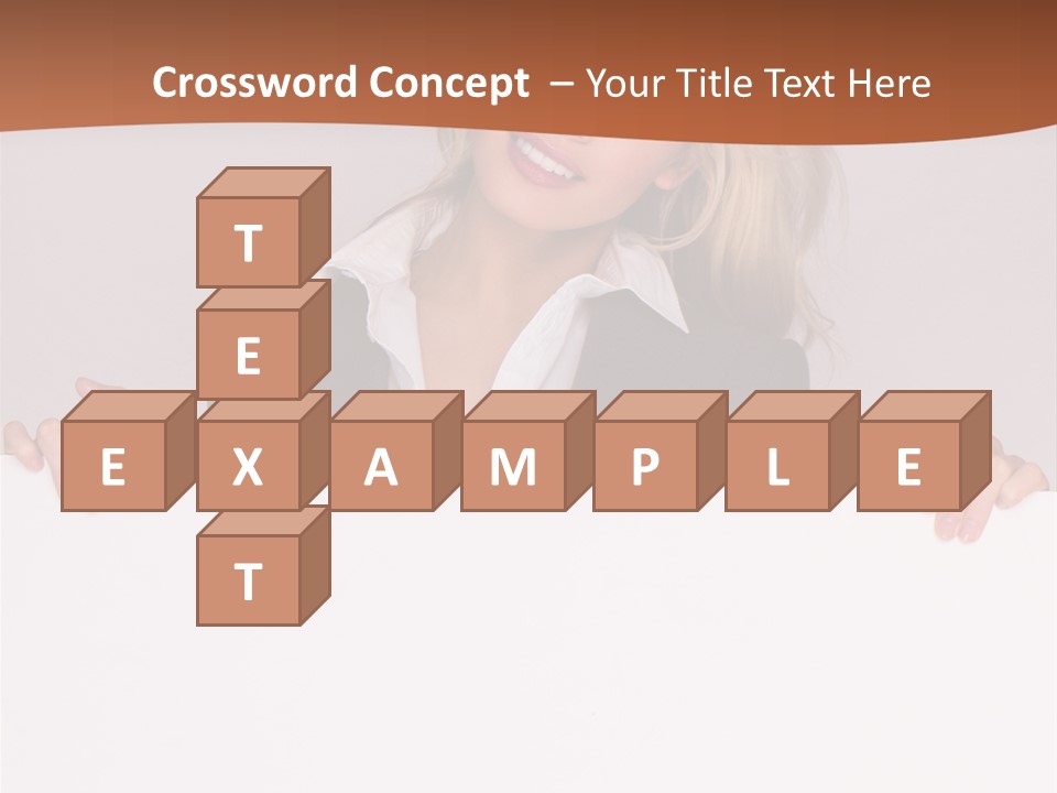 Sign Paper Space PowerPoint Template