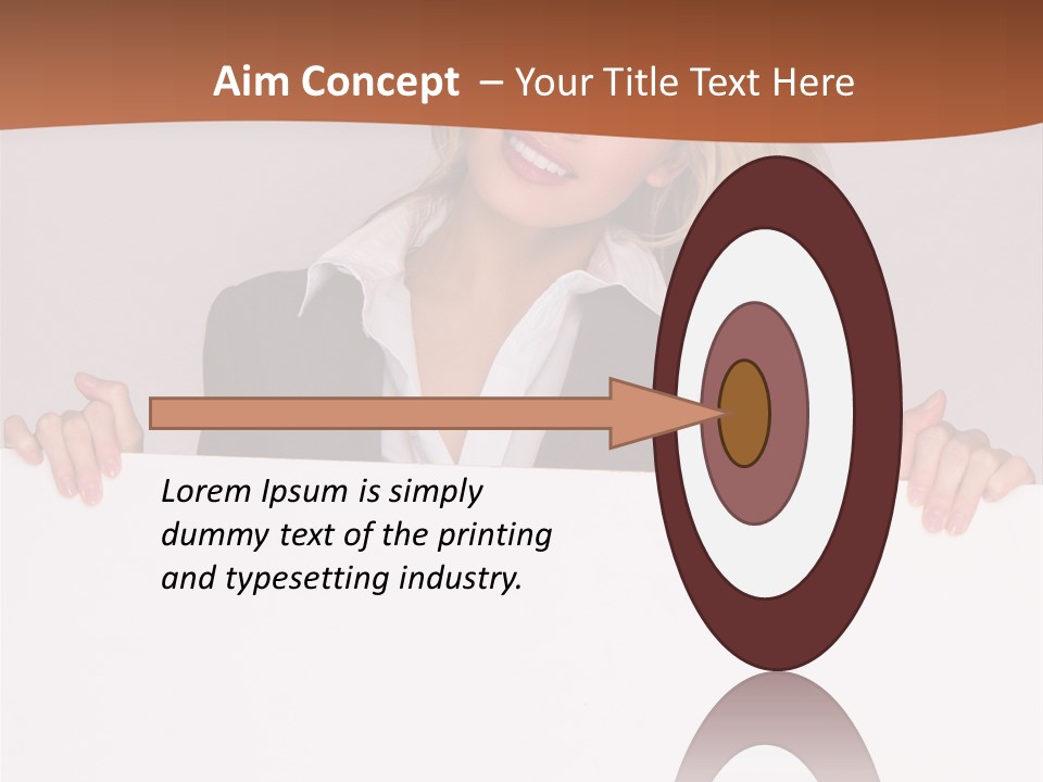 Sign Paper Space PowerPoint Template