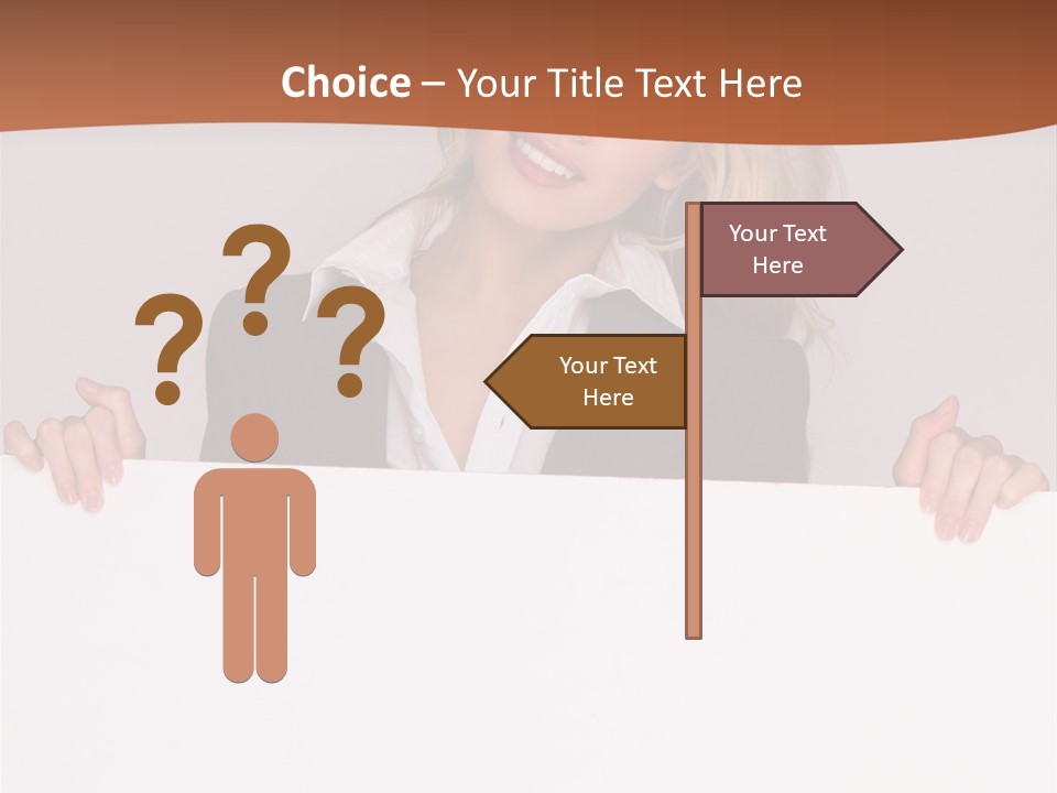 Sign Paper Space PowerPoint Template