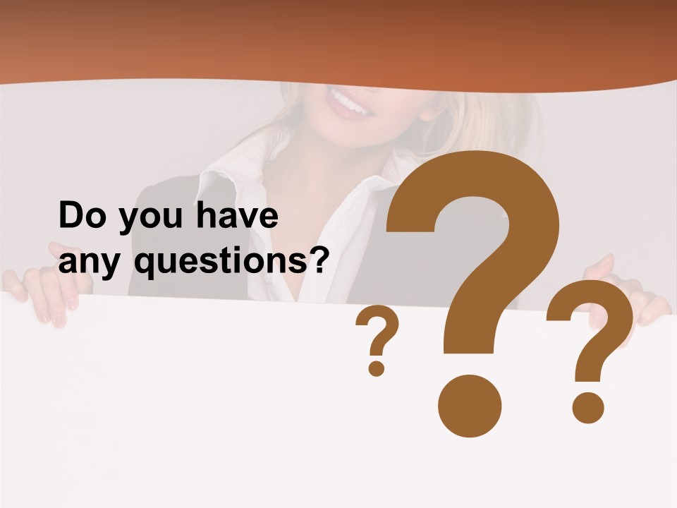 Sign Paper Space PowerPoint Template