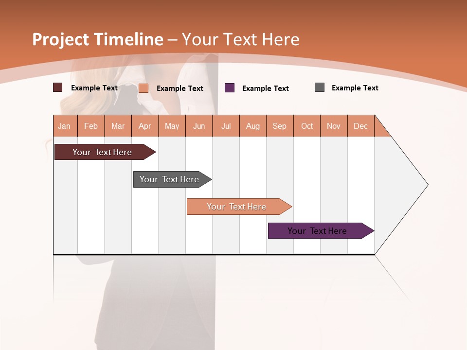 Woman Hot Young PowerPoint Template