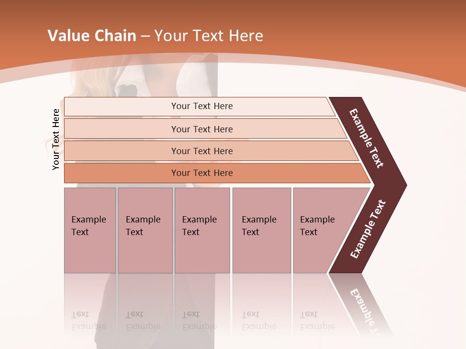 Woman Hot Young PowerPoint Template