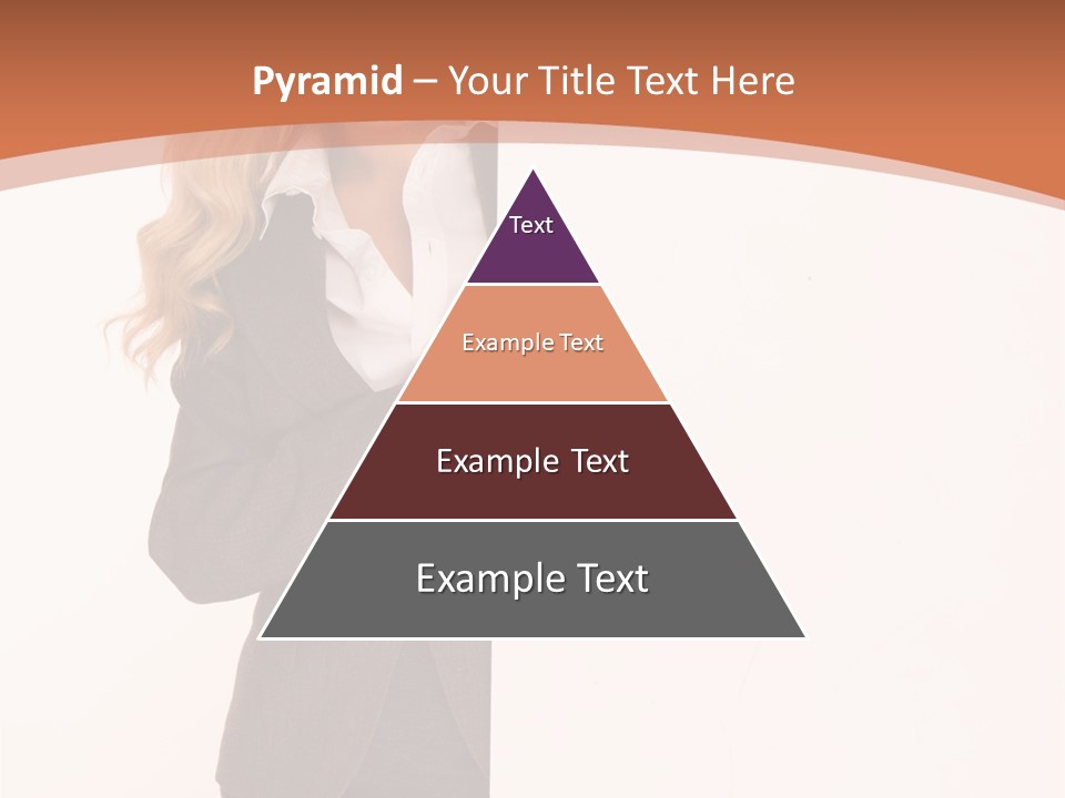 Woman Hot Young PowerPoint Template