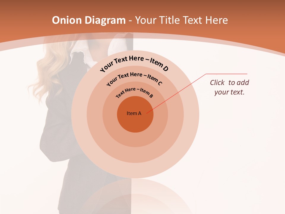 Woman Hot Young PowerPoint Template